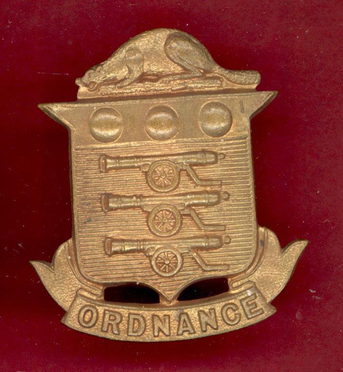 Canadian Ordnance Corps WW1 cap badge