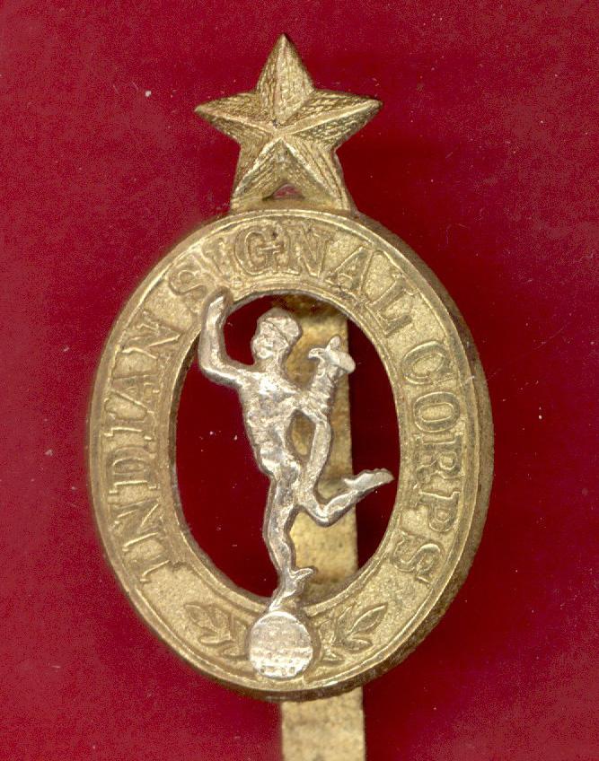 Indian Army Signal Corps WW2 cap badge