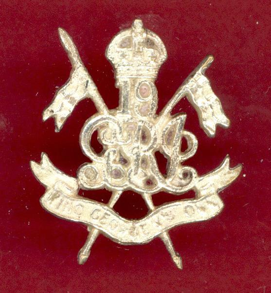 Indian Army 19th King George V Own Lancers head-dress badge