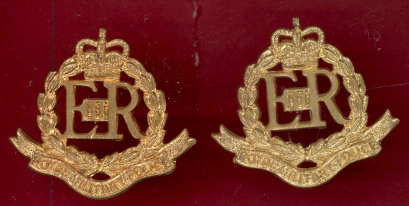 Royal Military Police OR's collar badges