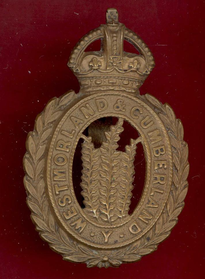 Westmorland & Cumberland Yeomanry OR's cap badge