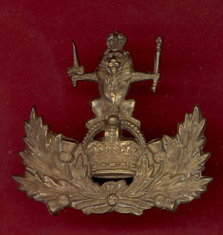 Scottish The Queen's Own Royal Glasgow Yeomanry OR's cap badge