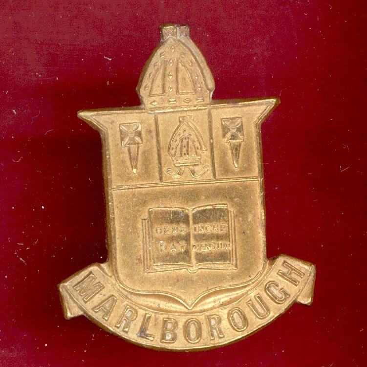 Marlborough College O.T.C. cap badge