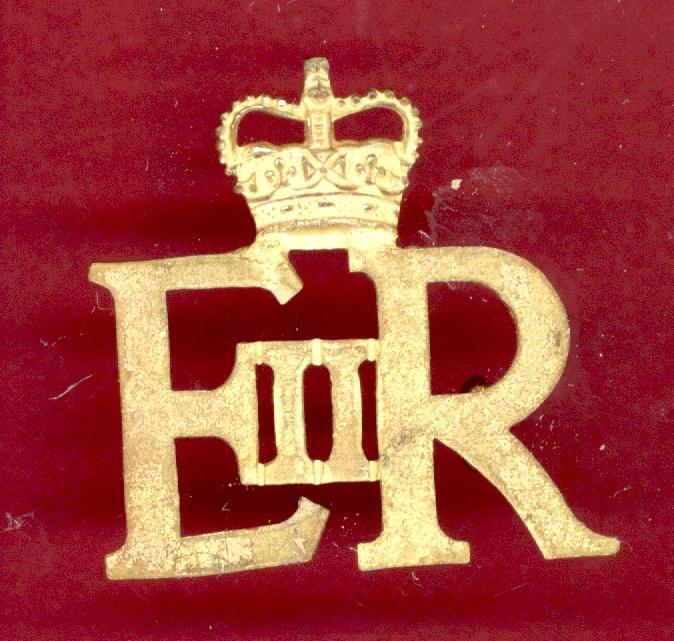 The Norfolk Yeomanry King's Own Royal Regiment EIIR Officer's cap badge