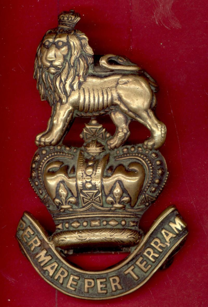 Royal Marines Victorian valise badge