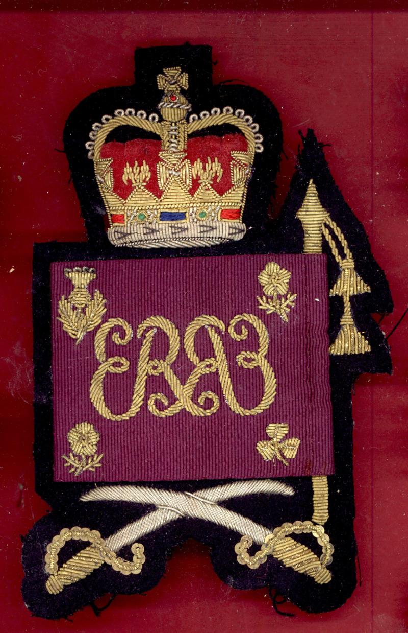 Grenadier Guards Colour Sergeant's full dress rank badge