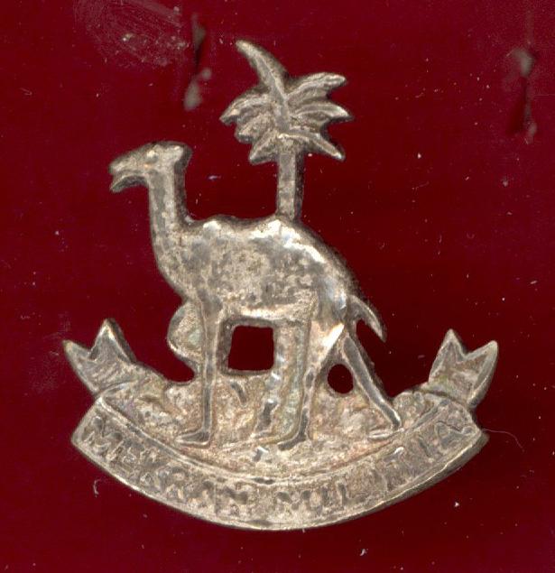 Indian Army Mekran Militia Frontier Force Regiment cap badge