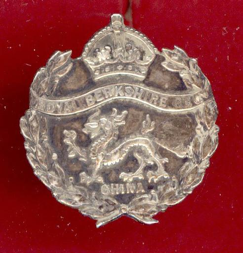 Royal Berkshire small silver badge