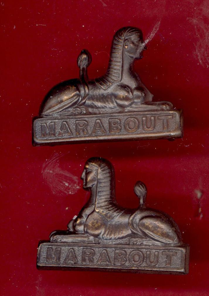 The Dorset Regiment WW1 Officer's OSD collar badges