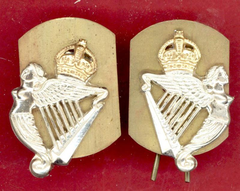 8th King's Royal Irish Hussars OR's collar badges