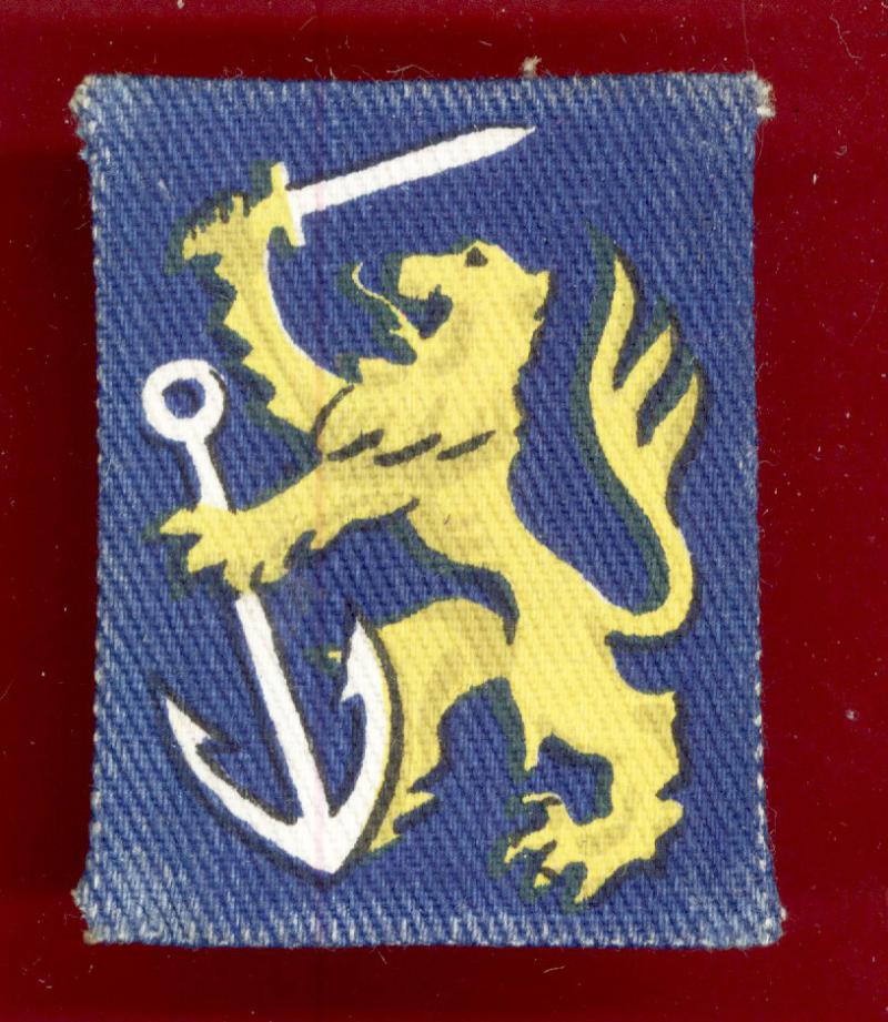 1 Port Task Force Royal Engineers cloth formation sign