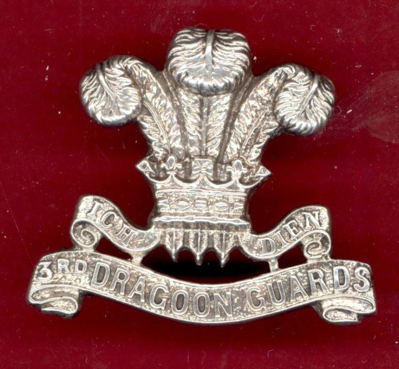 3rd PWO Dragoon Guards WW1 Officer’s/SNCO's cap badge