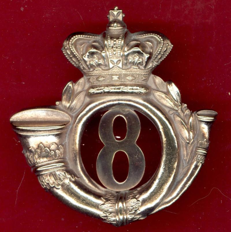 Scottish 8th (Blythswood) Lanarkshire Rifle Volunteers Victorian Officer's shako badge