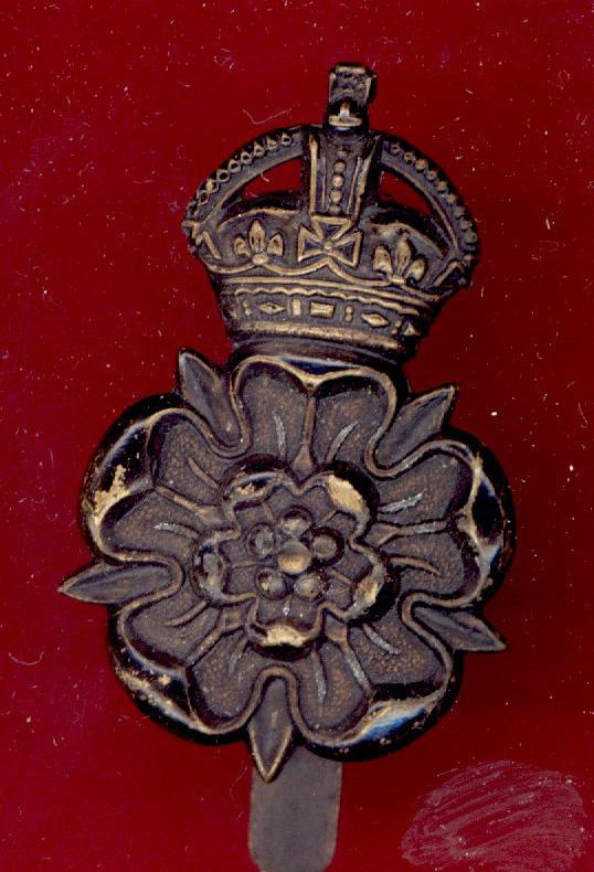 Yorkshire Dragoons Yeomanry OR's cap badge