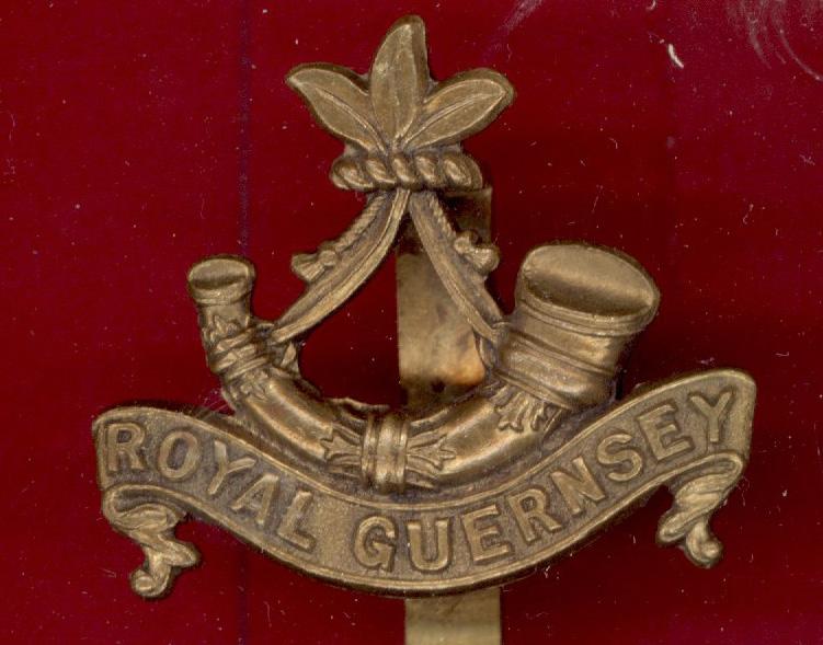 Royal Guernsey Light Infantry OR's cap badge