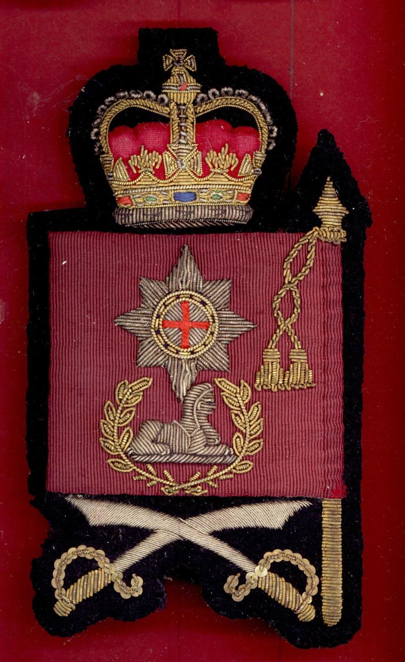 Coldstream Guards Colour Sergeant's full dress rank badge