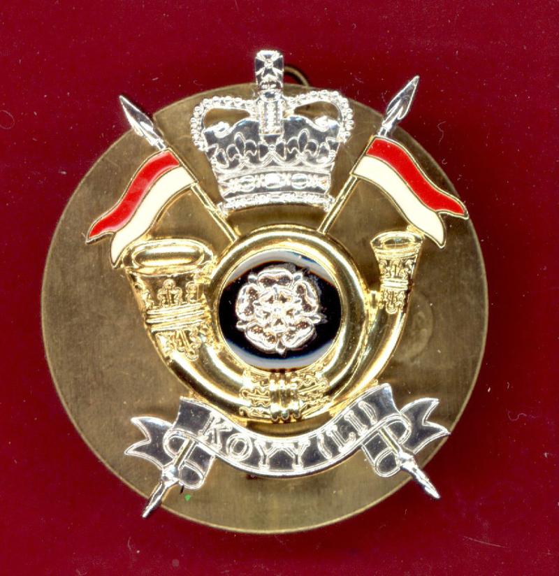 King's Own Yorkshire Yeomanry (L.I.) beret badge