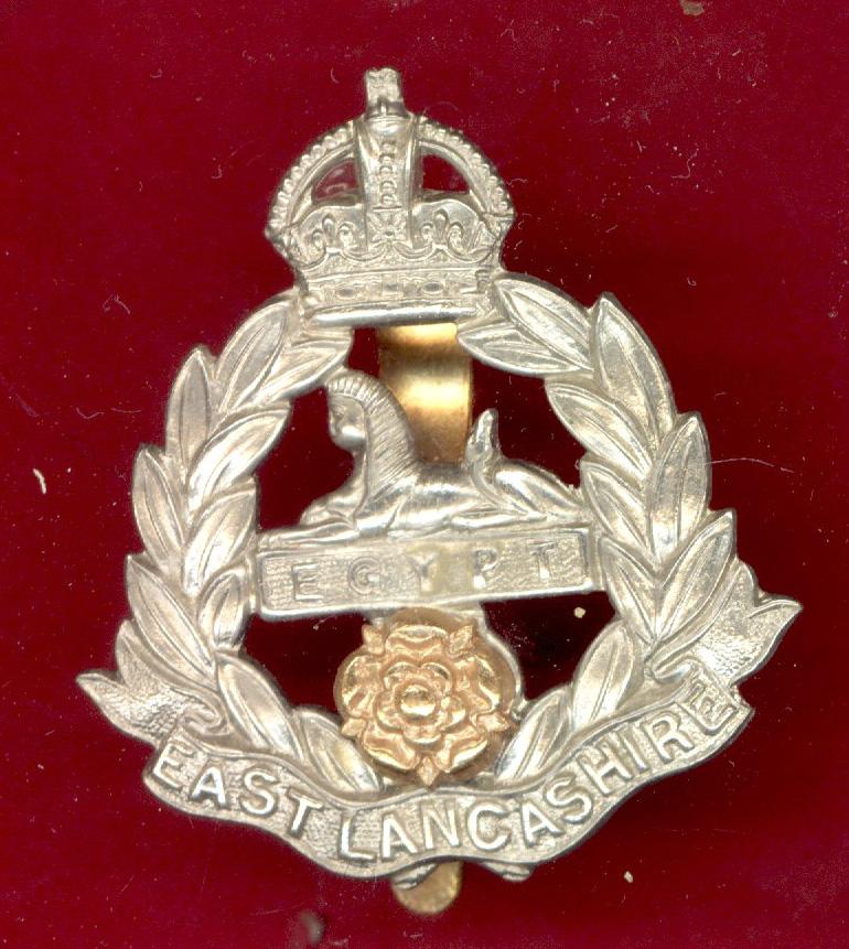 The East Lancashire Regiment  cap badge