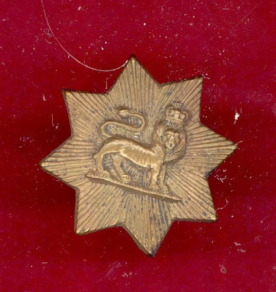 The Worcestershire Regiment Victorian OR's collar badge