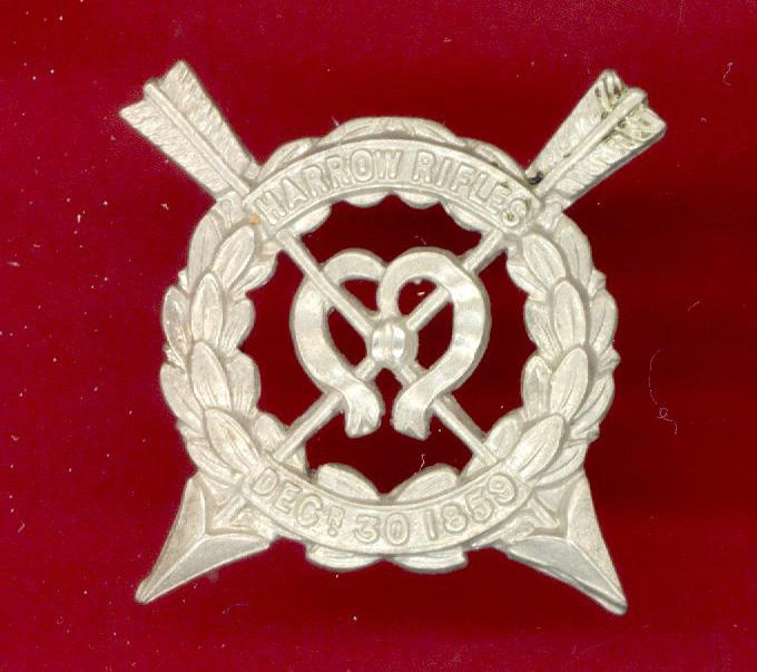 Harrow School (Harrow Rifles) OTC cap badge