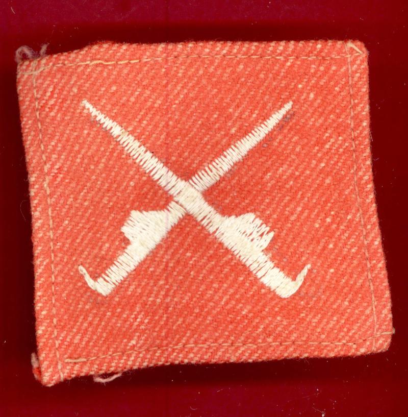 Indian Army Waziristan District WW2 formation sign