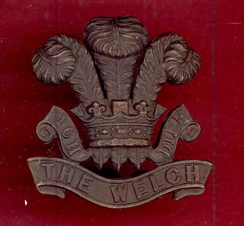 The Welch Regiment WW2 Officer's OSD cap badge