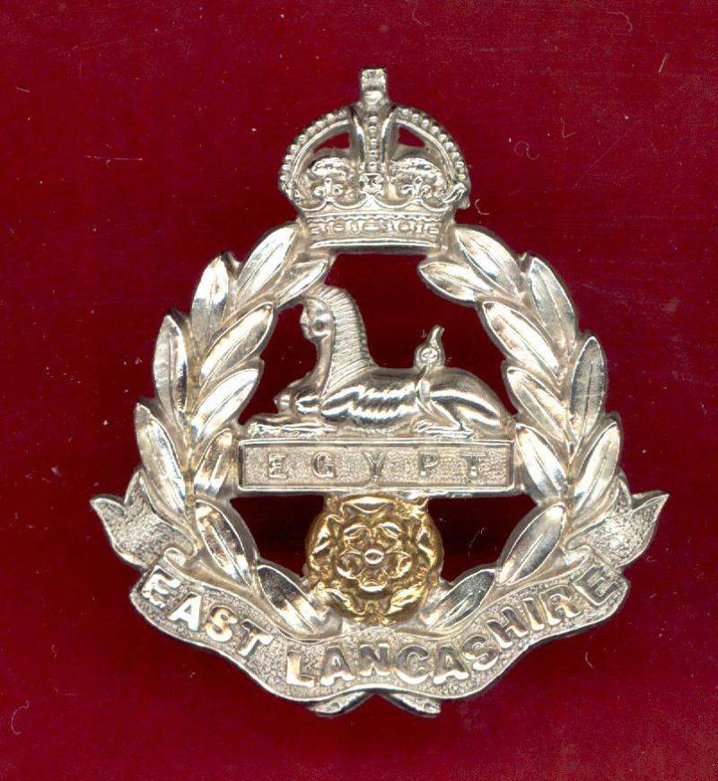 East Lancashire Regiment. SNCO's dress cap badge