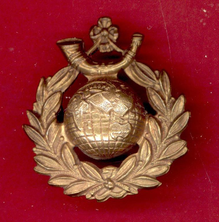 Royal Marines Light Infantry WW1 OR's cap badge