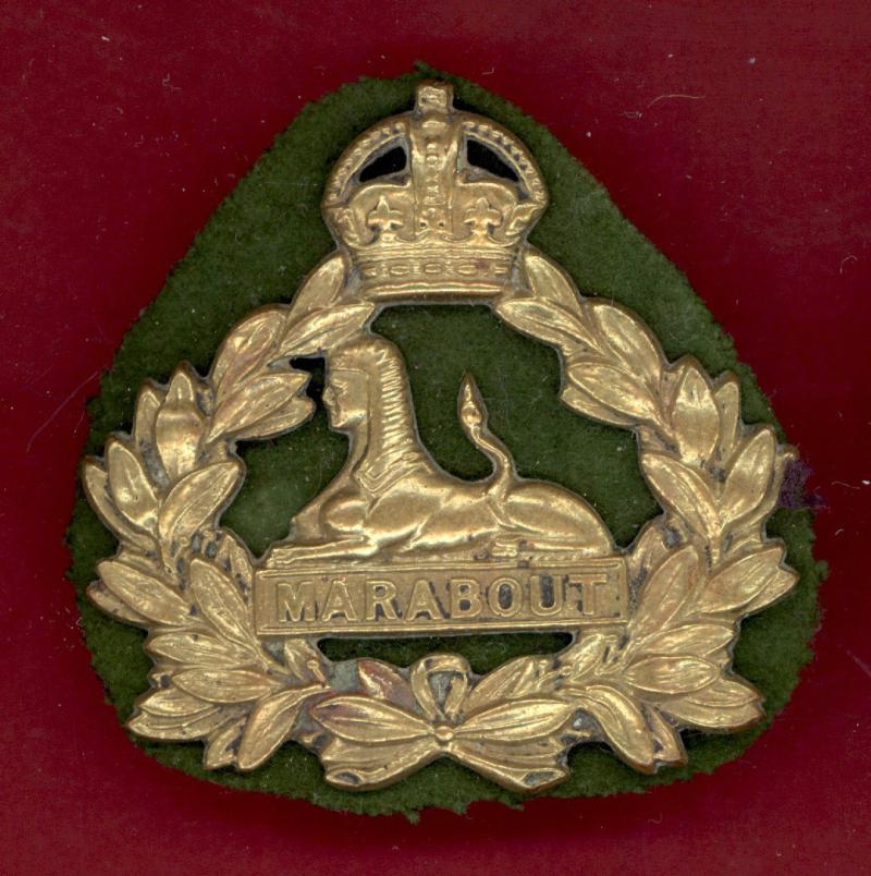 Dorsetshire Regiment musician’s band pouch badge.