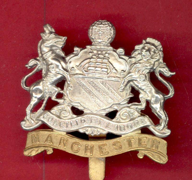 The Manchester Regiment WW1 OR's cap badge