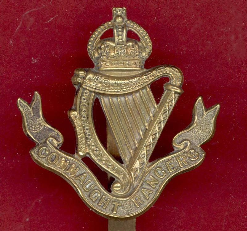 Irish The Connaught Rangers Regiment WW1 cap badge