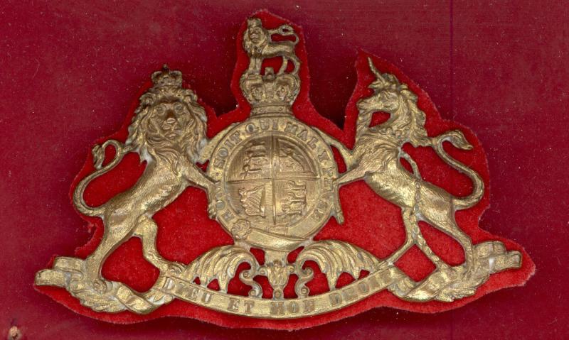 Household Cavalry  Victorian pouch badge