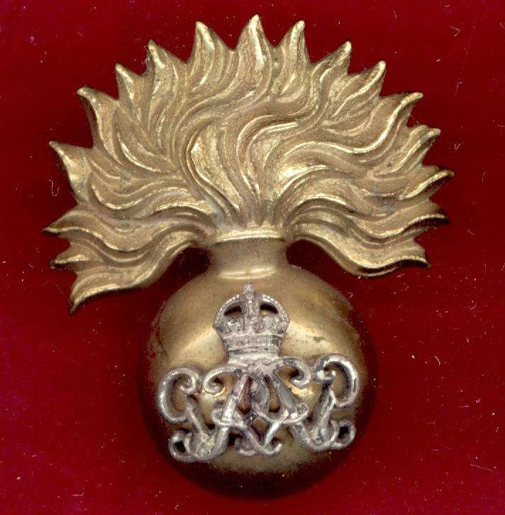 Grenadier Guards GVIR Warrant Officer cap badge