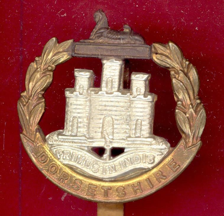 4th Battn. The Dorset Regiment. OR's cap badge