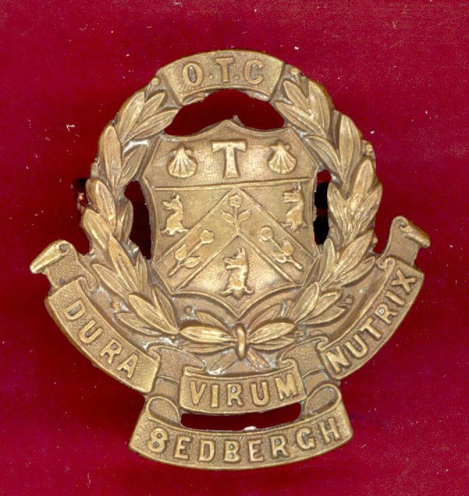 Sedbergh School Yorkshire O.T.C. cap badge