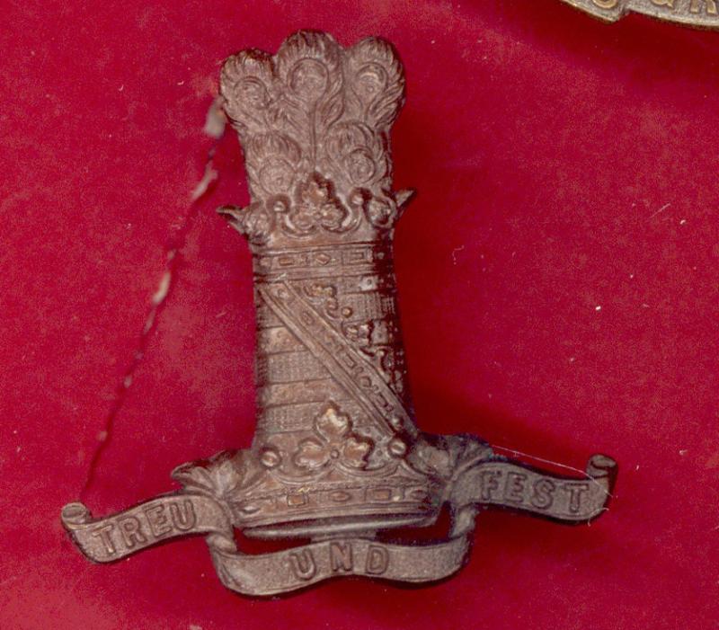 11th Hussars (Prince Albert's Own) Officers OSD cap badge