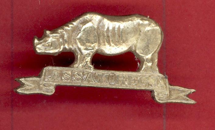 Indian Army Assam Regiment head-dress badge