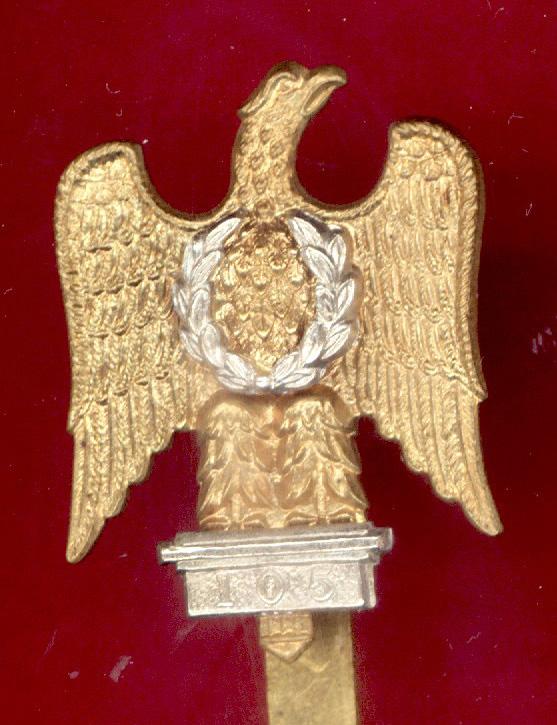 1st Royal Dragoons OR's cap badge