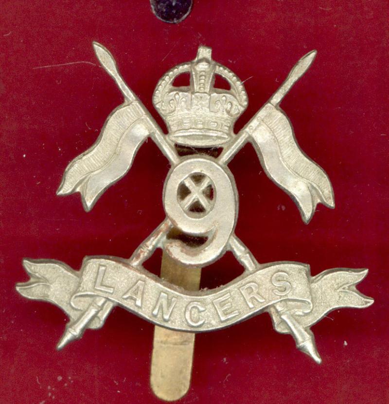 9th Queen's Royal Lancers OR's cap badge