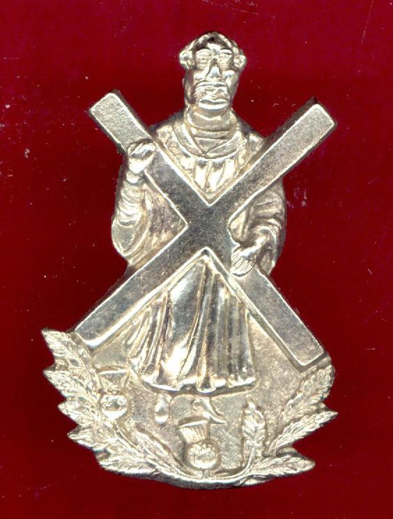 Scottish Black Watch Royal Highlanders sporran badge