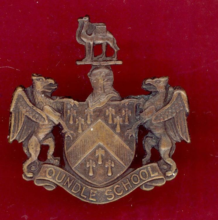 Oundle School Peterborough O.T.C. cap badge