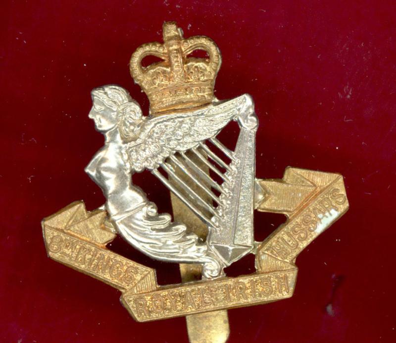 8th King's Royal Irish Hussars EIIR OR's cap badge