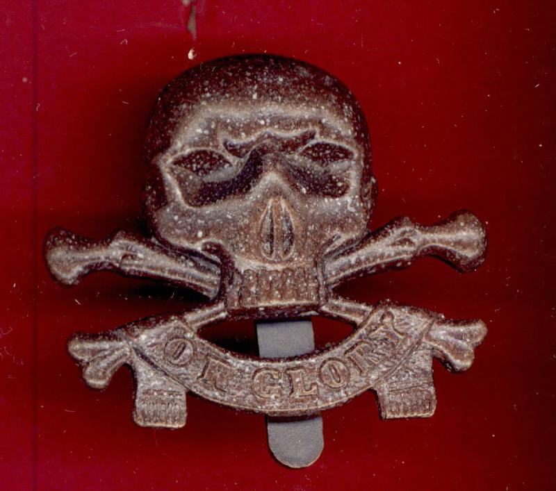 The Royal Lancers (Queen Elizabeths' Own) bronze cap badge