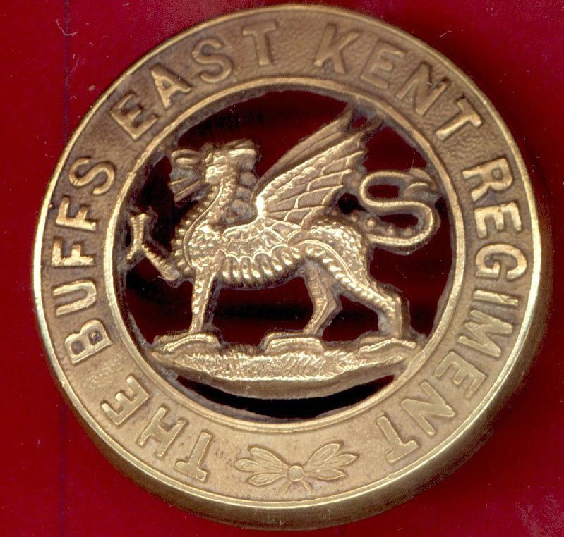 The Buffs East Kent Regiment Edwardian helmet plate centre