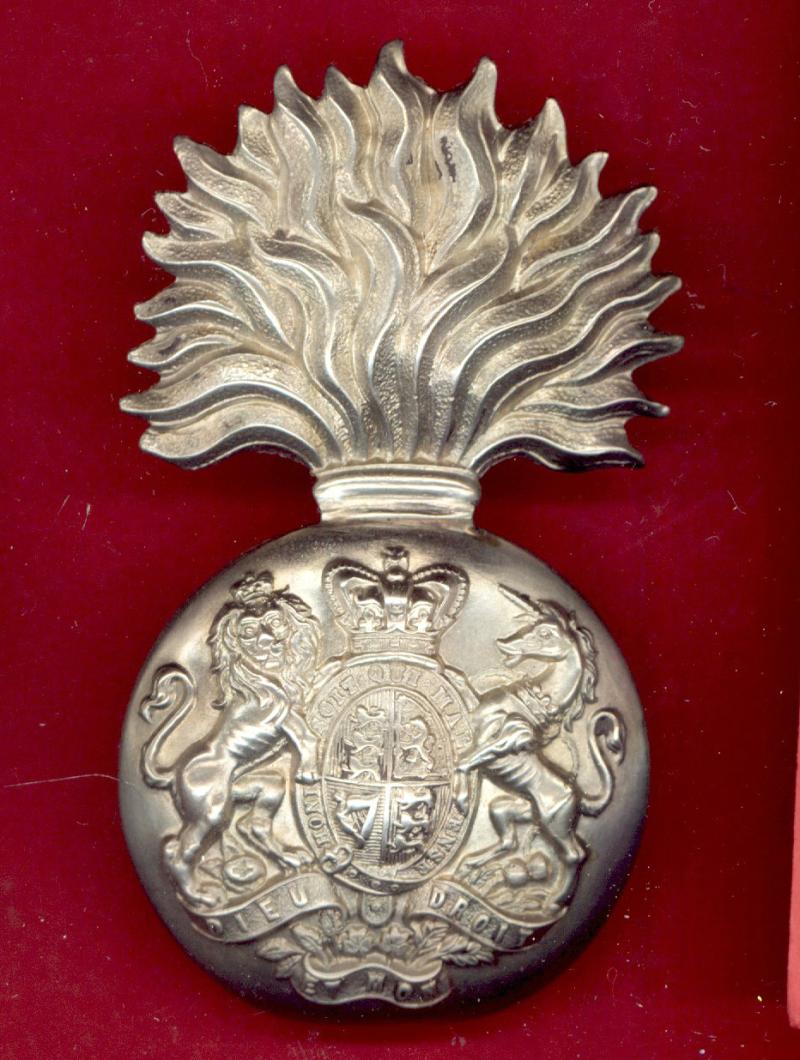 Scottish V.B. Royal Scots Fusiliers Victorian OR's glengarry badge