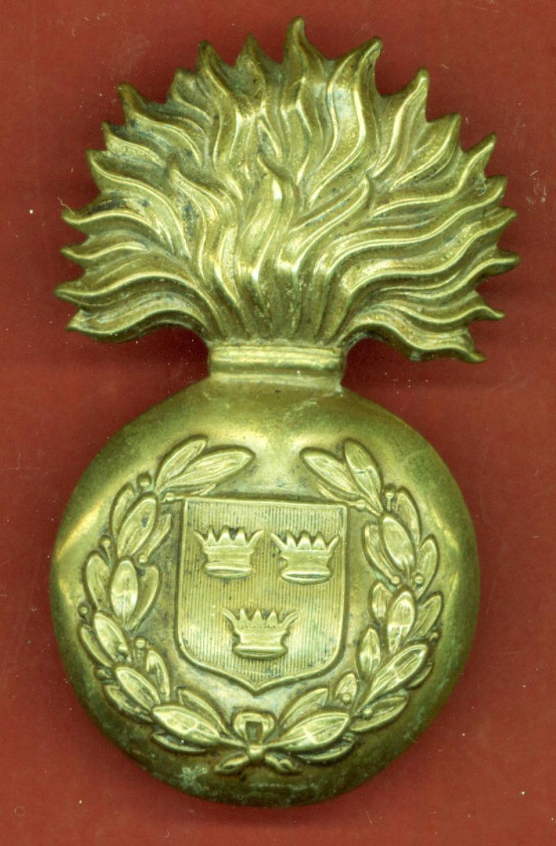 Irish Royal Munster Fusiliers Victorian OR's glengarry badge