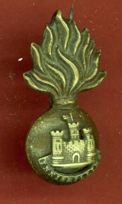 Irish Royal Inniskilling Fusiliers WW1 Officers OSD cap badge