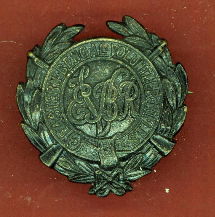 Indian Army Eastern Bengal Volunteer Rifles pagri badge