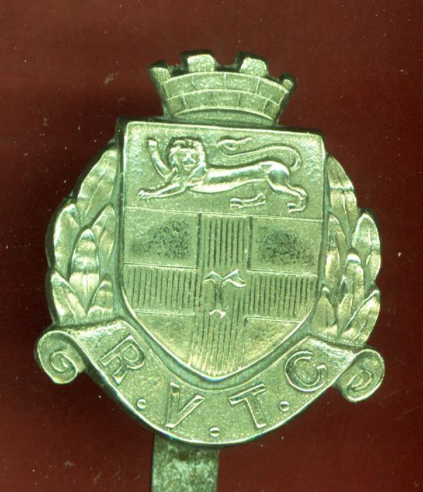 Rochester V.T.C. WW1 cap badge