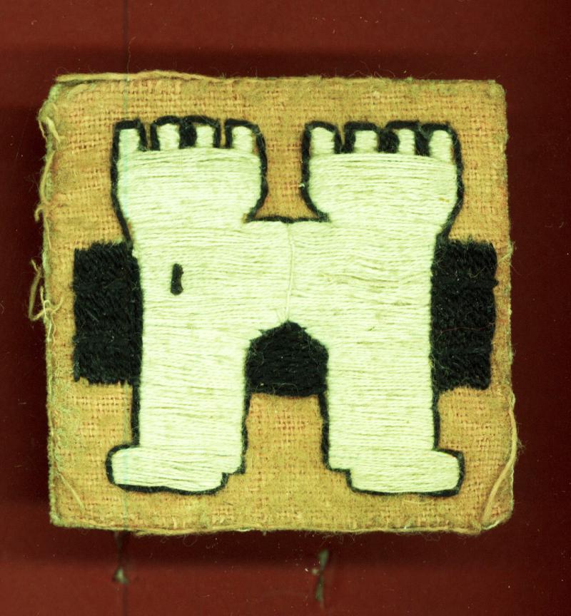 North Western Army India WW2 cloth formation sign